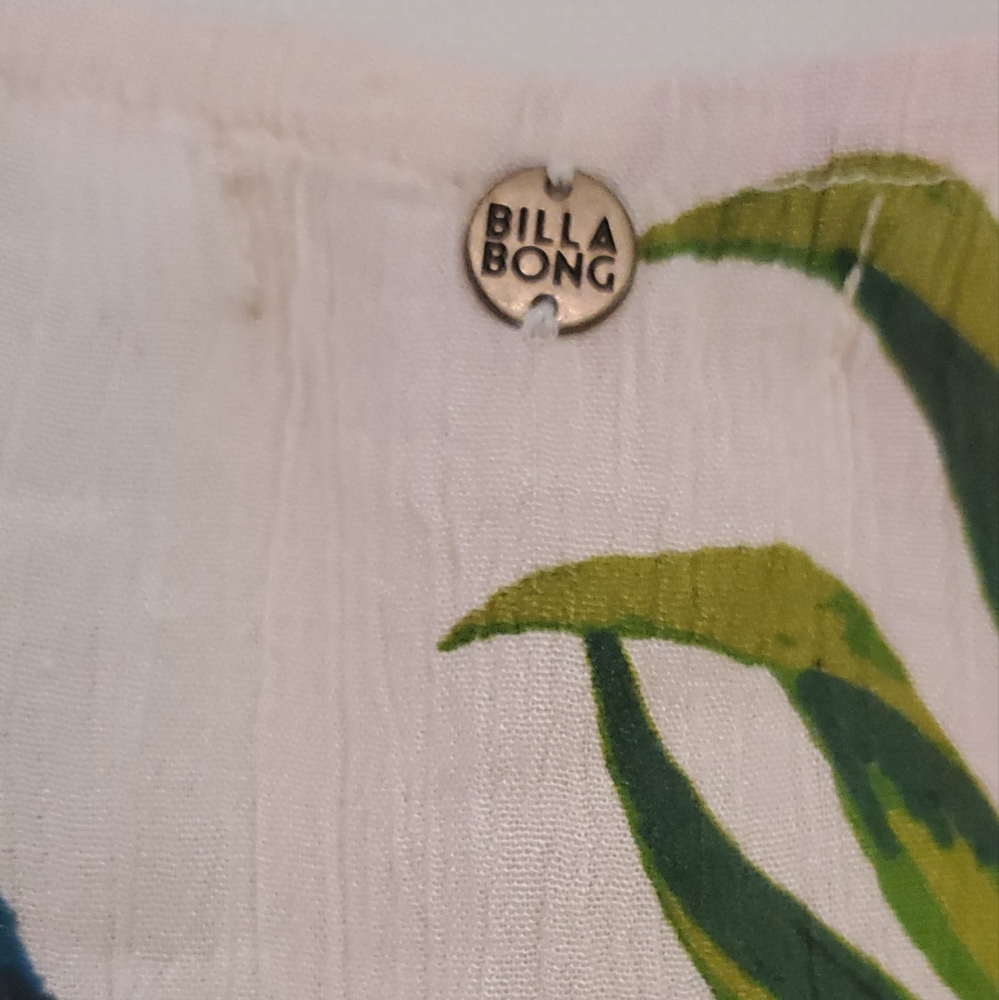 🌤Billabong Tropical Floral Top, Sz. Small - Picture 4 of 5